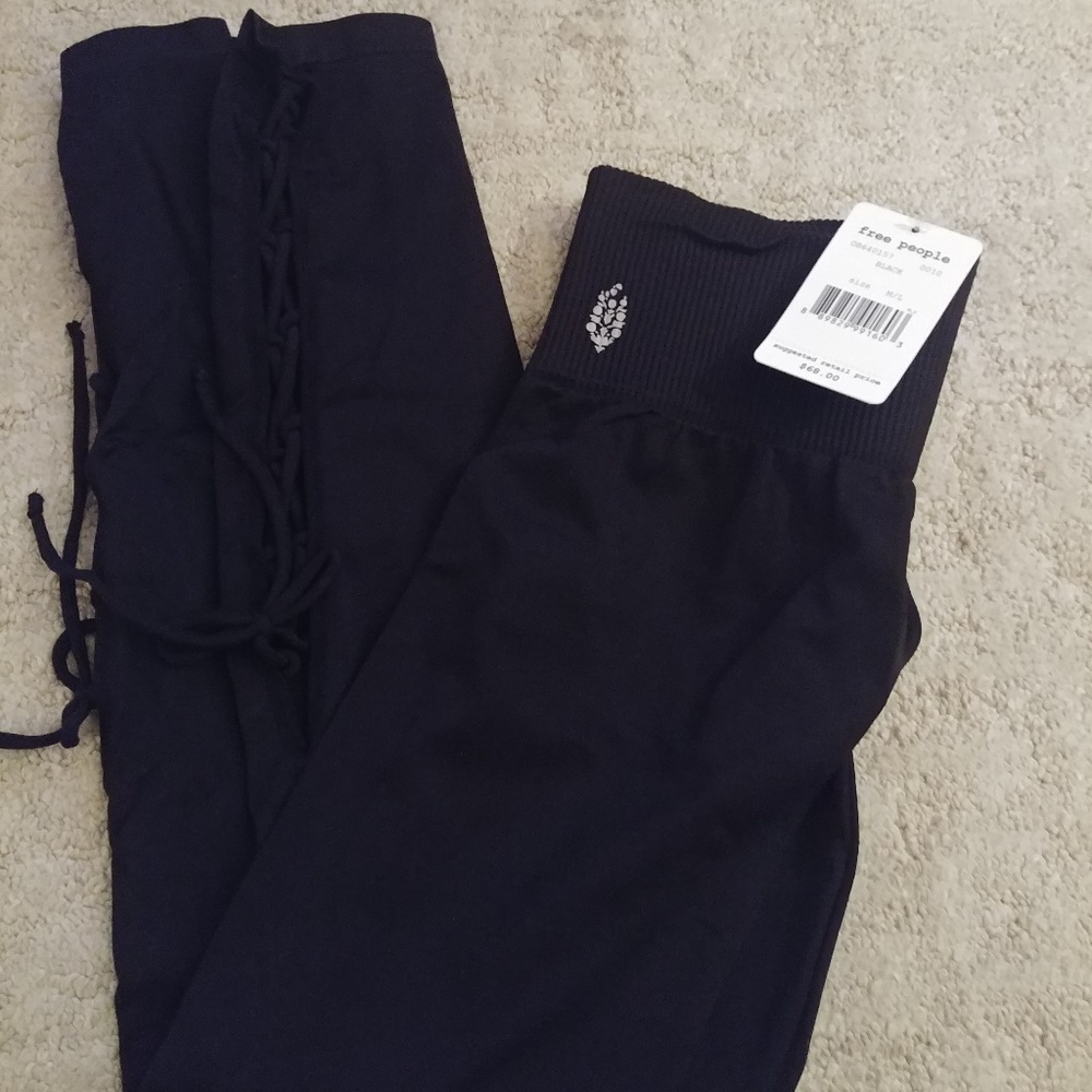 NWT Free People Tie Leggings